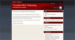 Desktop Screenshot of ctpodcasting.com